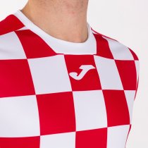 JOMA FLAG II MEZ RÖVID UJJÚ PIROS-FEHÉR