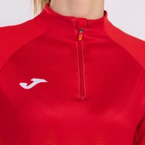 JOMA ELITE VII NŐI PULÓVER PIROS-FEHÉR-SÁRGA