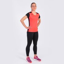 JOMA RECORD II RÖVID UJJÚ NŐI MEZ FLUOR CORAL FEKETE