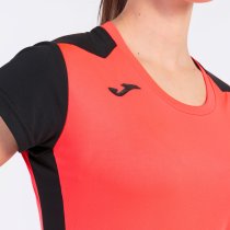 JOMA RECORD II RÖVID UJJÚ NŐI MEZ FLUOR CORAL FEKETE