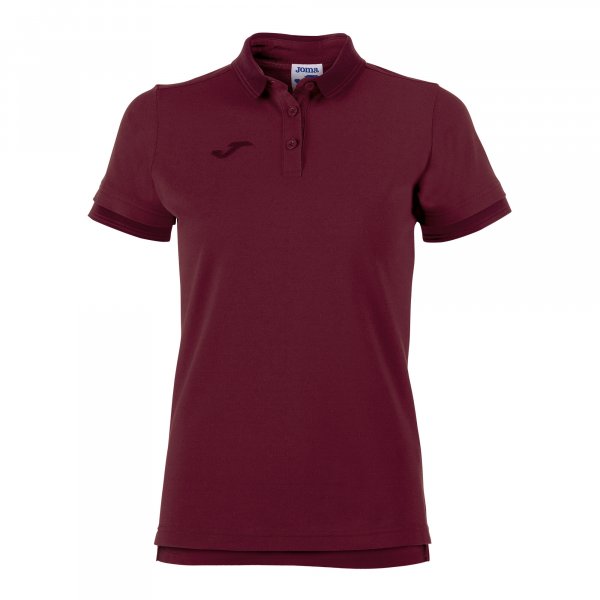 JOMA POLO SHIRT BALI II BORDÓ WOMAN S/S