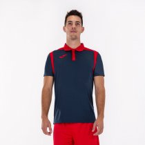 JOMA POLO CHAMPIONSHIP V DARK SÖTÉTKÉK-RED S/S