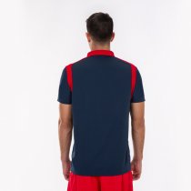 JOMA POLO CHAMPIONSHIP V DARK SÖTÉTKÉK-RED S/S