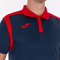 JOMA POLO CHAMPIONSHIP V DARK SÖTÉTKÉK-RED S/S