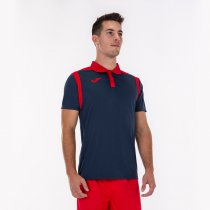 JOMA POLO CHAMPIONSHIP V DARK SÖTÉTKÉK-RED S/S